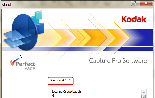 Group A Kodak Capture Pro Software 1 an